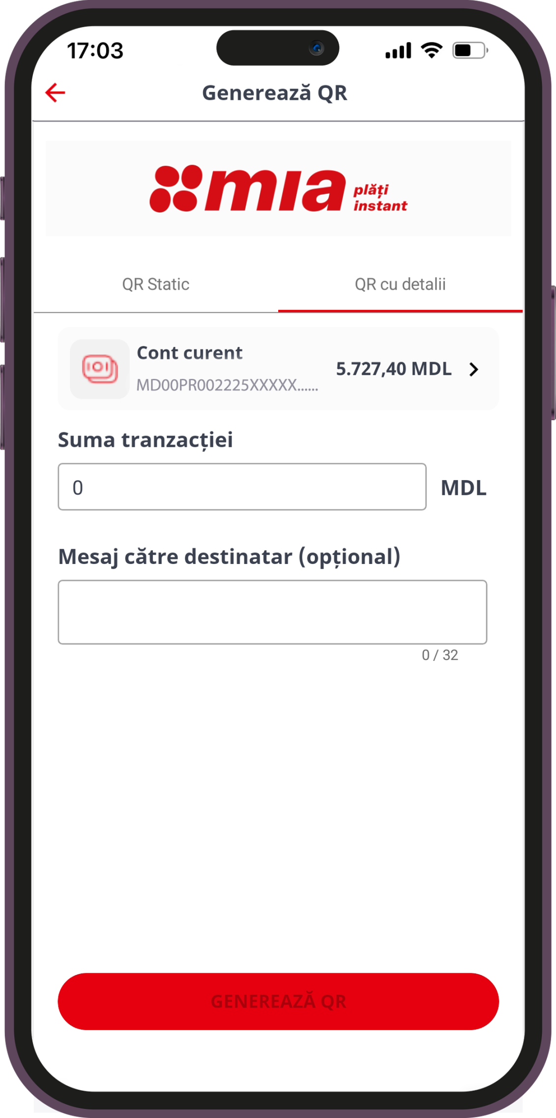 MIA QR Step 2